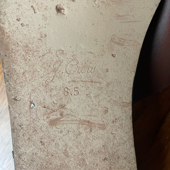 J. Crew | Gretchen Brown Leather Sandals | 8.5 - Picture 3 of 5